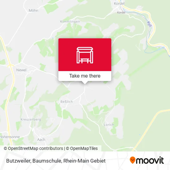 Butzweiler, Baumschule map