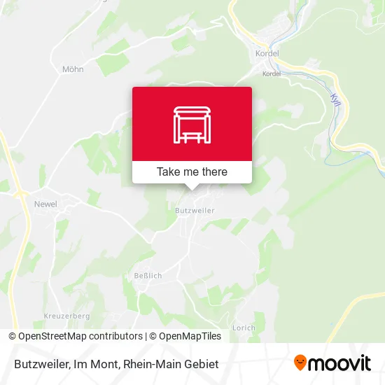 Карта Butzweiler, Im Mont