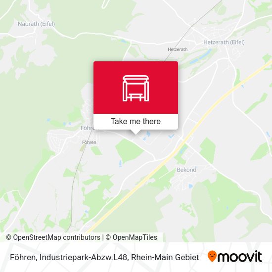 Föhren, Industriepark-Abzw.L48 map