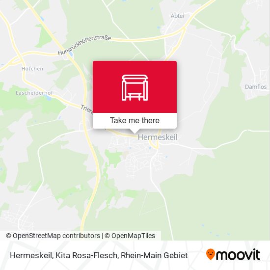 Hermeskeil, Kita Rosa-Flesch map