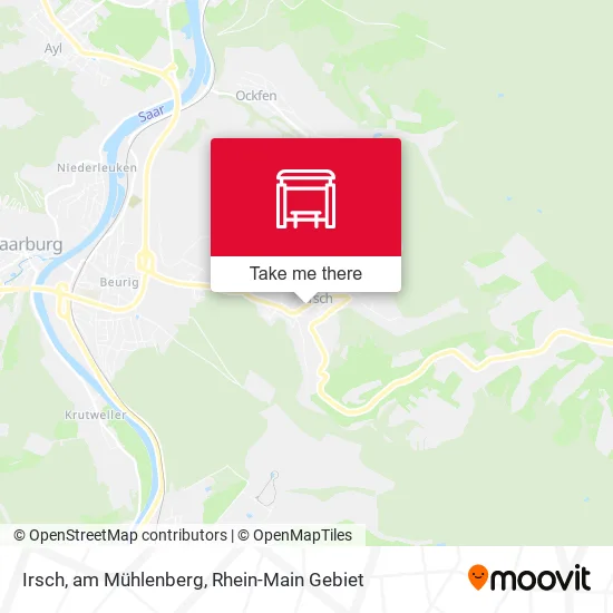 Карта Irsch, am Mühlenberg