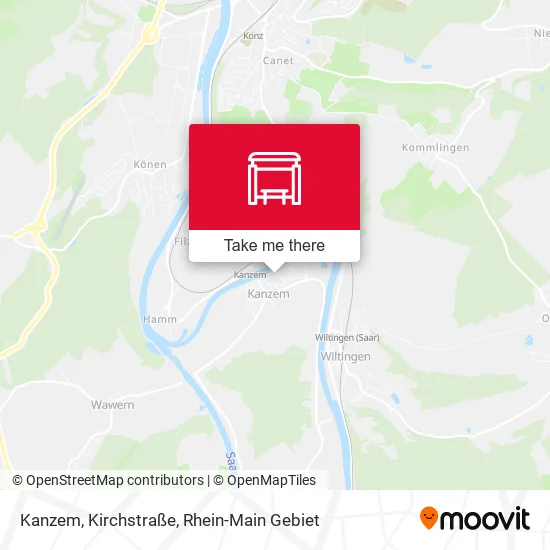 Карта Kanzem, Kirchstraße