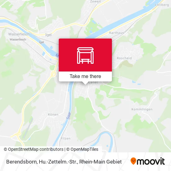 Карта Berendsborn, Hu.-Zettelm.-Str.