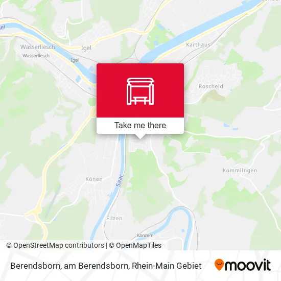 Карта Berendsborn, am Berendsborn