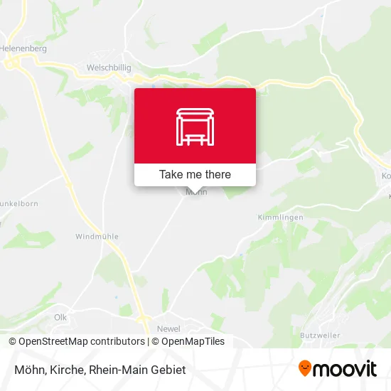Möhn, Kirche map