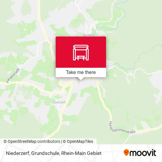 Карта Niederzerf, Grundschule