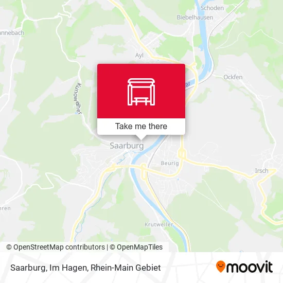 Карта Saarburg, Im Hagen
