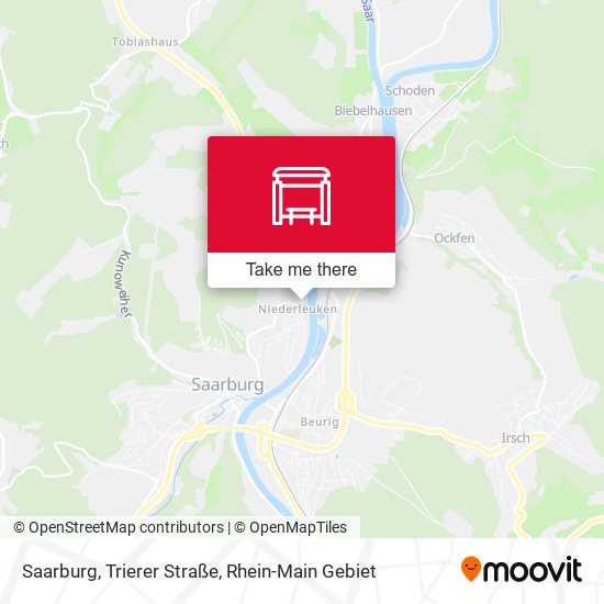 Saarburg, Trierer Straße map