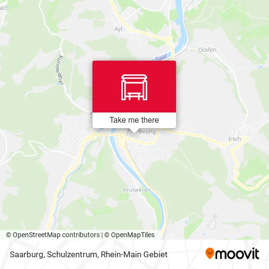 Карта Saarburg, Schulzentrum
