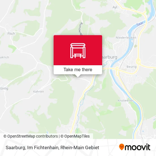 Карта Saarburg, Im Fichtenhain