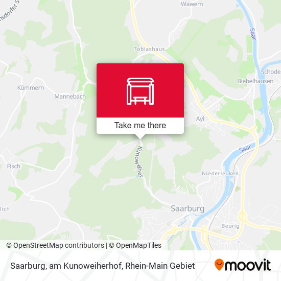 Saarburg, am Kunoweiherhof map
