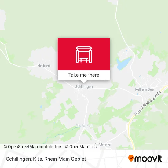 Карта Schillingen, Kita