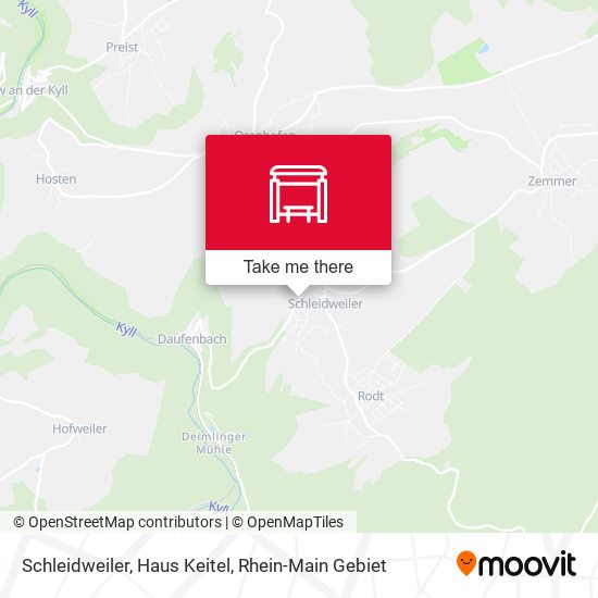 Schleidweiler, Haus Keitel map
