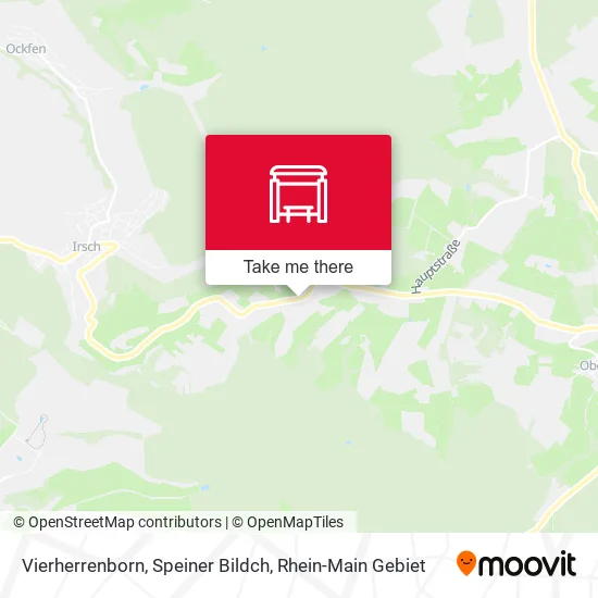 Карта Vierherrenborn, Speiner Bildch