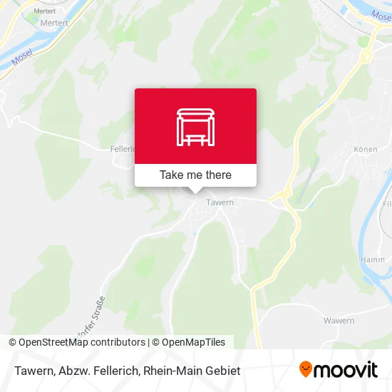 Карта Tawern, Abzw. Fellerich