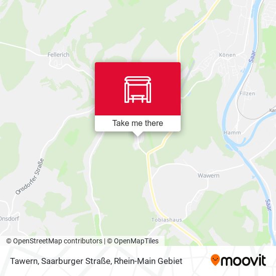 Tawern, Saarburger Straße map
