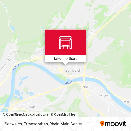 Карта Schweich, Ermesgraben