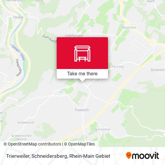 Карта Trierweiler, Schneidersberg