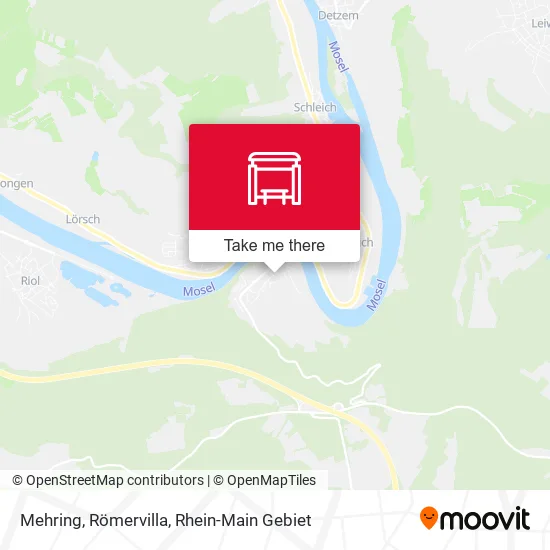 Карта Mehring, Römervilla