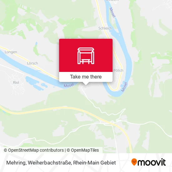 Карта Mehring, Weiherbachstraße