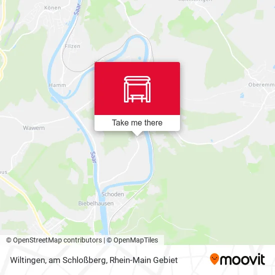Карта Wiltingen, am Schloßberg