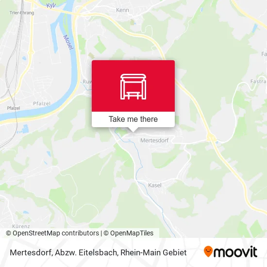 Карта Mertesdorf, Abzw. Eitelsbach