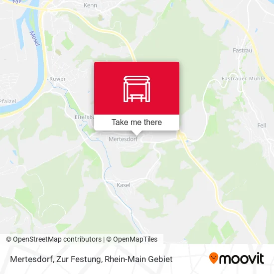 Карта Mertesdorf, Zur Festung