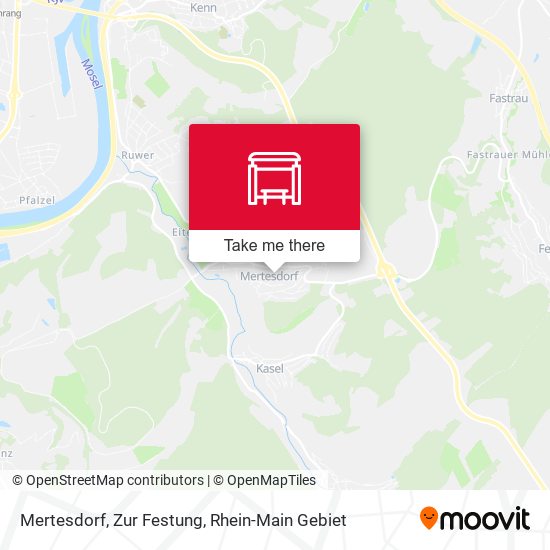 Карта Mertesdorf, Zur Festung