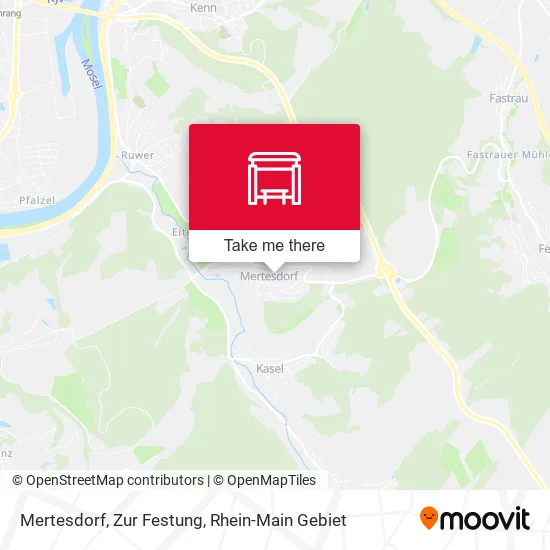 Карта Mertesdorf, Zur Festung