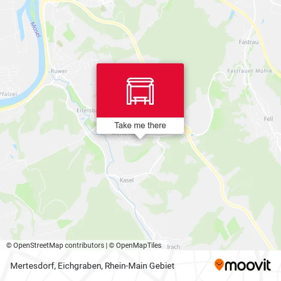 Карта Mertesdorf, Eichgraben