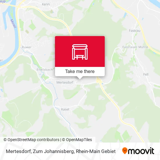 Карта Mertesdorf, Zum Johannisberg