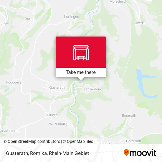 Gusterath, Romika map