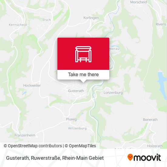 Gusterath, Ruwerstraße map