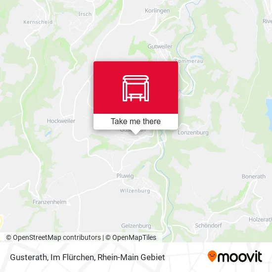 Карта Gusterath, Im Flürchen