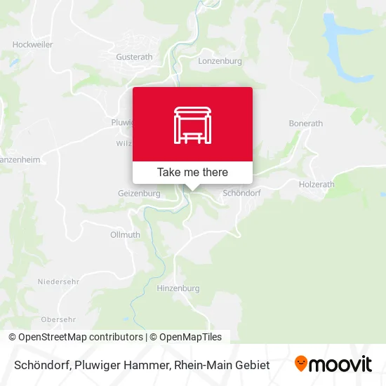 Карта Schöndorf, Pluwiger Hammer