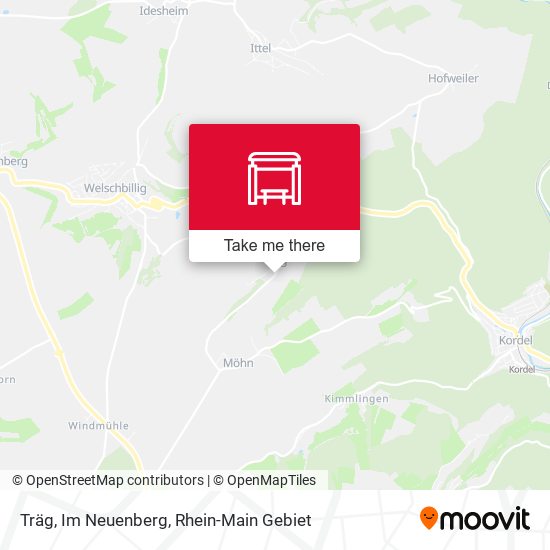 Карта Träg, Im Neuenberg