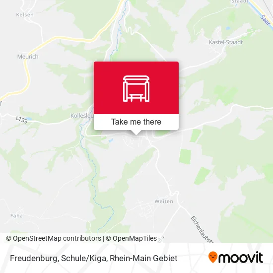 Карта Freudenburg, Schule/Kiga