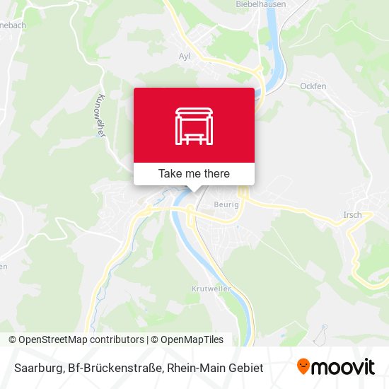 Saarburg, Bf-Brückenstraße map