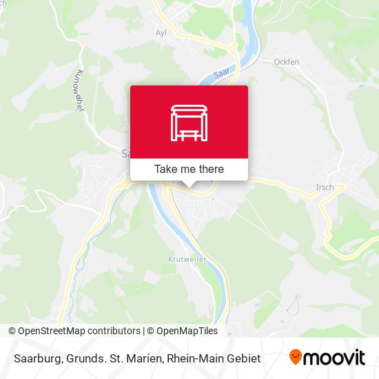 Saarburg, Grunds. St. Marien map