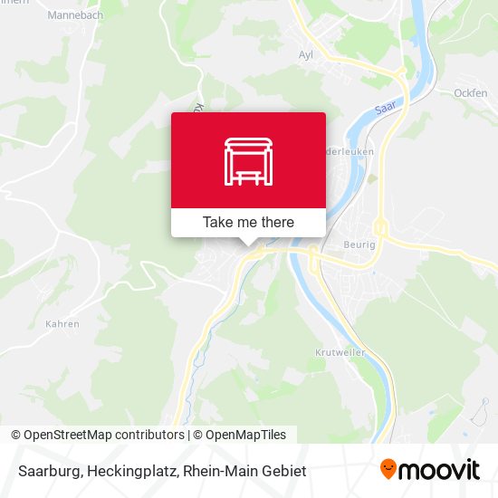 Saarburg, Heckingplatz map