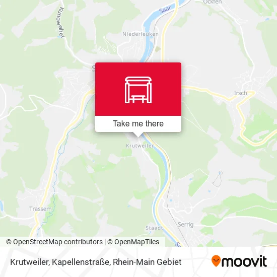 Карта Krutweiler, Kapellenstraße