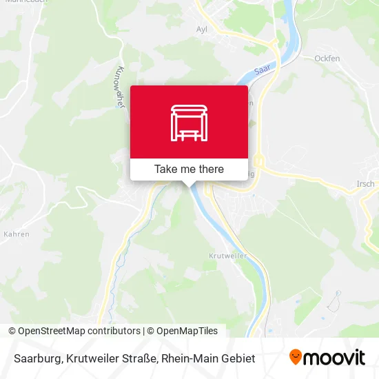 Карта Saarburg, Krutweiler Straße