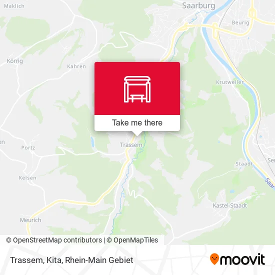 Карта Trassem, Kita