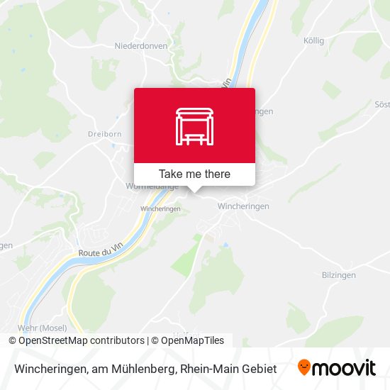 Wincheringen, am Mühlenberg map