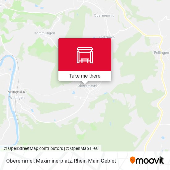 Oberemmel, Maximinerplatz map
