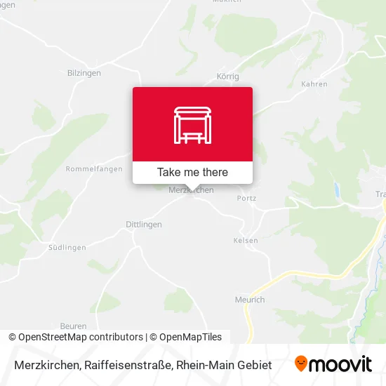 Карта Merzkirchen, Raiffeisenstraße