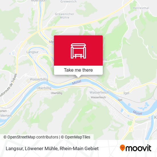 Langsur, Löwener Mühle map