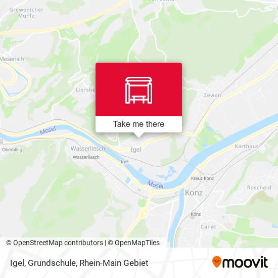 Карта Igel, Grundschule