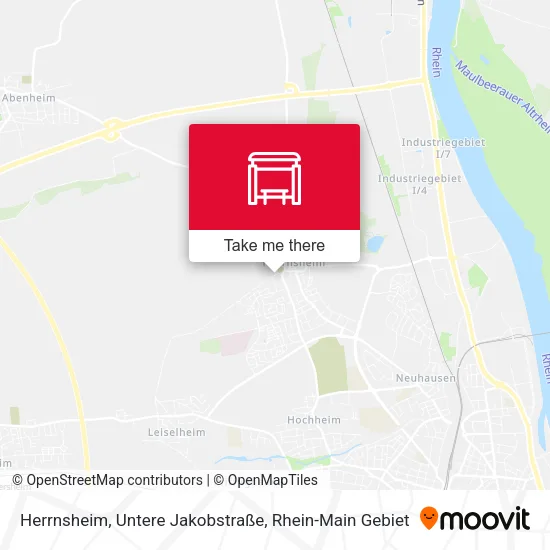 Карта Herrnsheim, Untere Jakobstraße