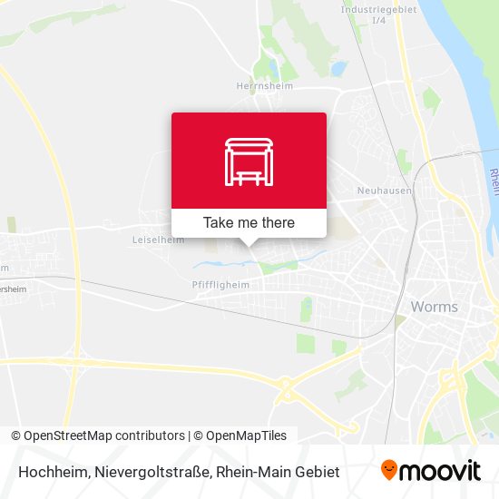 Hochheim, Nievergoltstraße map